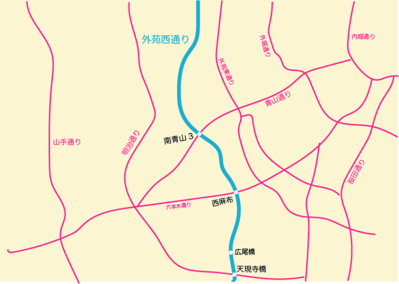 外苑西通り(港区)