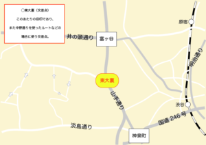 東大裏(交差点)